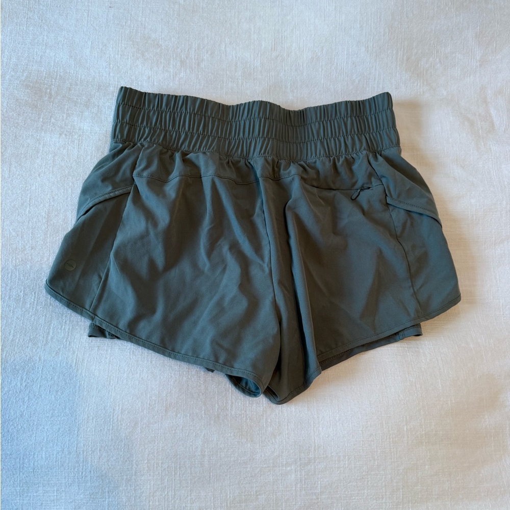 Avia Women's Olive Athletic Shorts